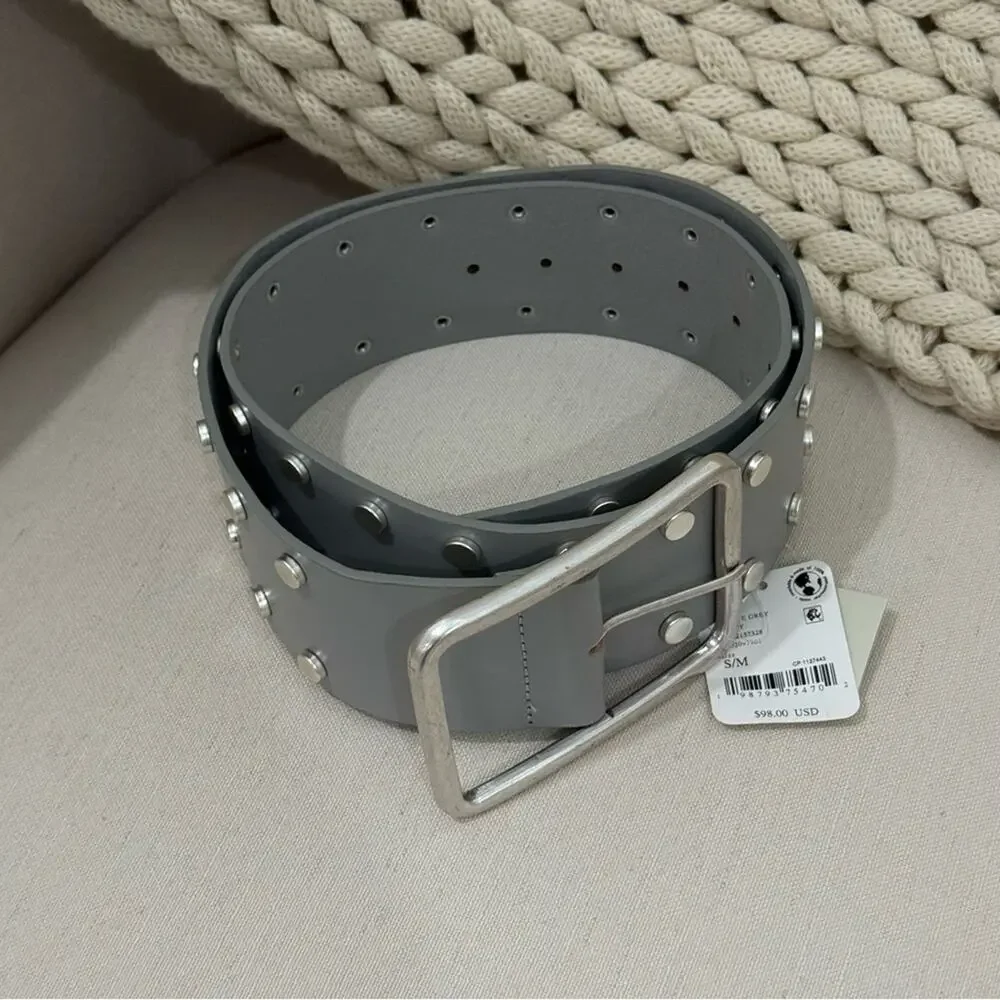 Free People Hex Hip Belt Grey